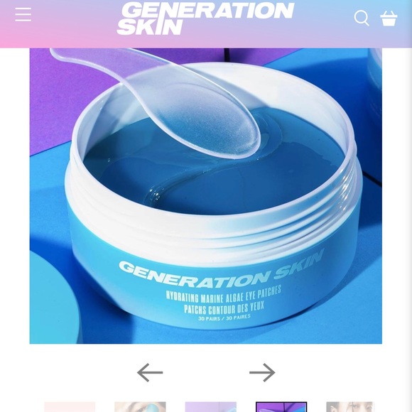 Generation skin hydrating marine algae eye patches NEW IN PACKAGING - Picture 5 of 6